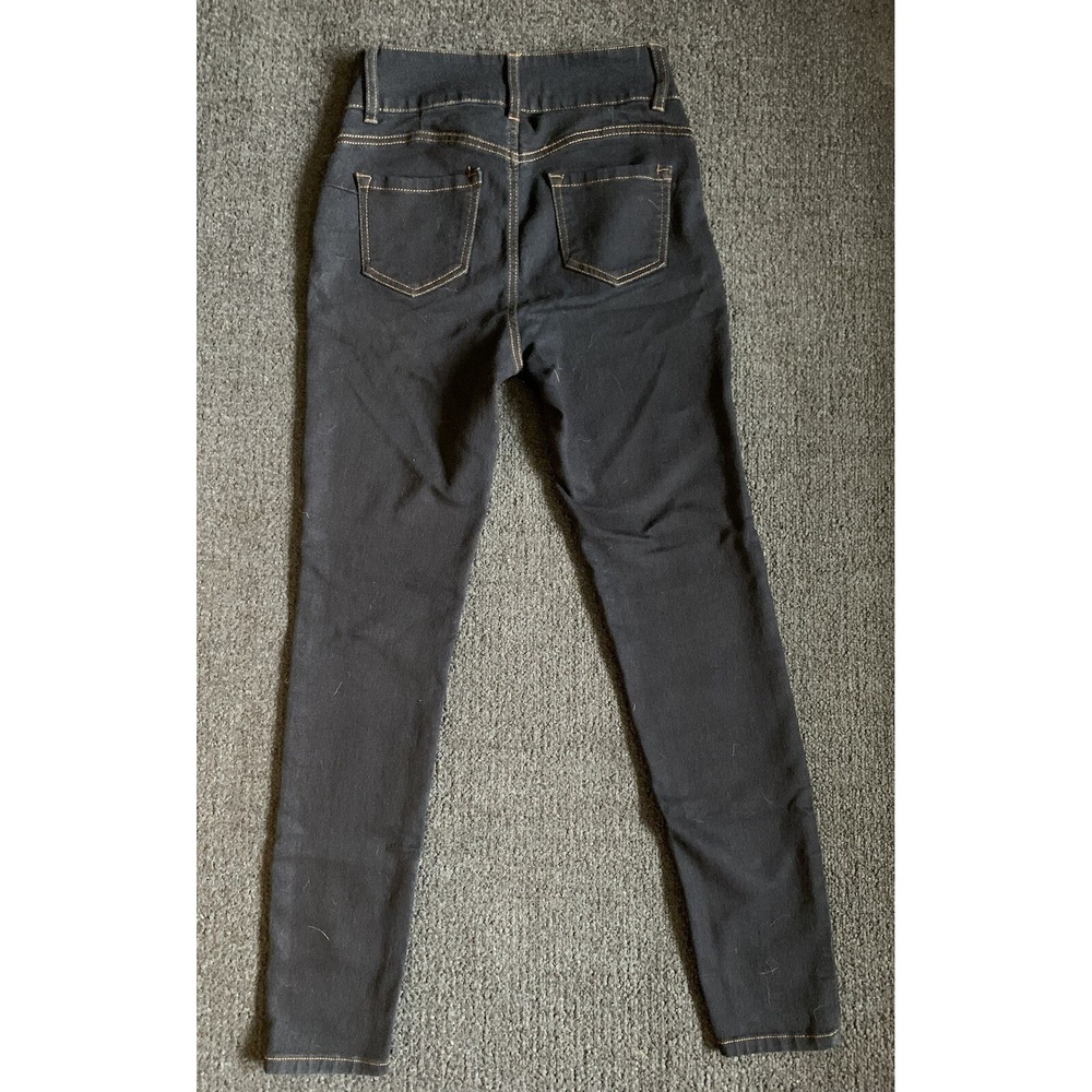 Blue Spice Skinny Jeans Women's Size 8 Dark Blue Denim Mid Rise - Picture 4 of 5